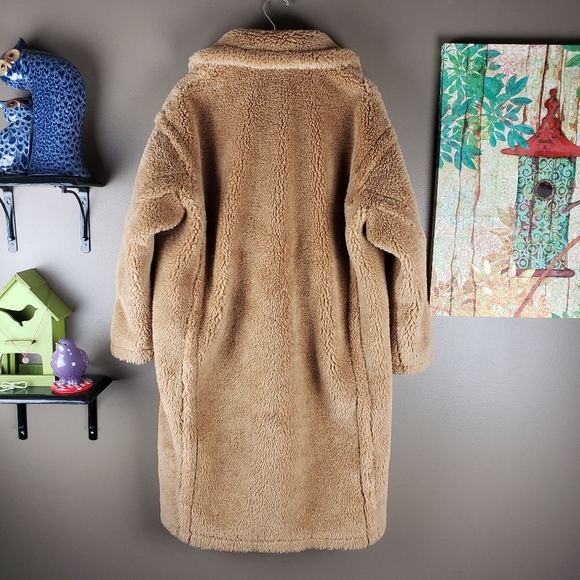 ZIAI Teddy faux fur coat EU 42 - Picture 6 of 16